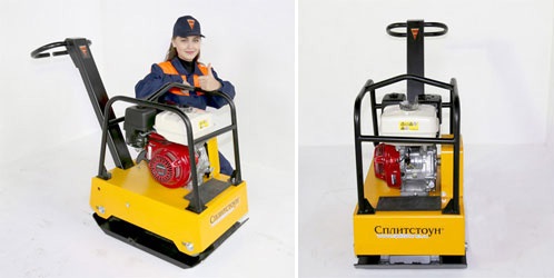 Виброплита Сплитстоун VS-309 (Loncin G270F)