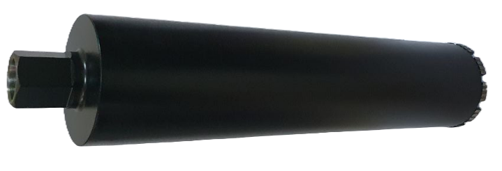 Сверло алмазное кольцевое трубчатое (коронка) Ø112x24x3,5x7x12x400 1¼"-UNC - 16 Premium CDP112RC3012