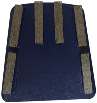 Франкфурт алмазный шлифовальный 6 сегментов АЛЬФАЛМАЗ L40xW8xH12 500/400 #30 № 0 Premium