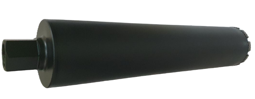 Сверло алмазное кольцевое трубчатое (коронка) Ø101x24x3,5x7x9x400 1¼"-UNC - 16 Premium CDP101RC3013