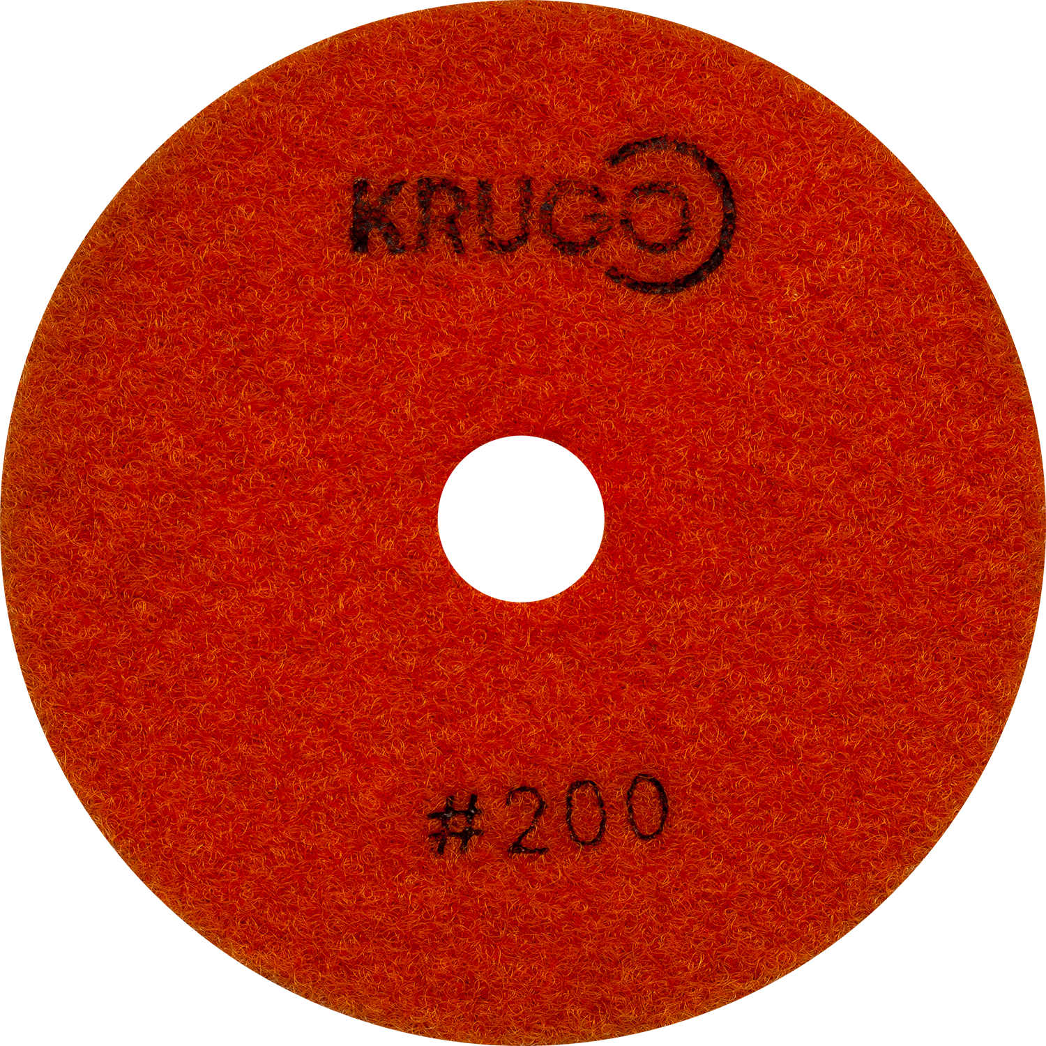 Круг алмазный гибкий шлифовальный (АГШК) KRUGO №200#, мокрый 100 мм, PPW040200