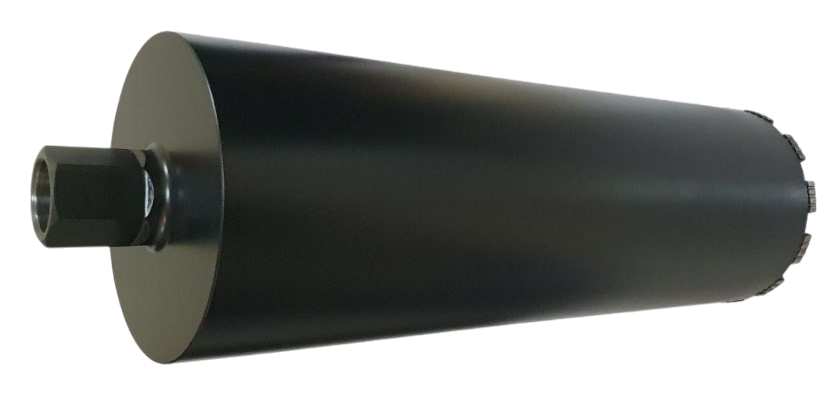Сверло алмазное кольцевое трубчатое (коронка) Ø162x24x4x7x14x400 1¼"-UNC - 16 Premium CDP162RC3008