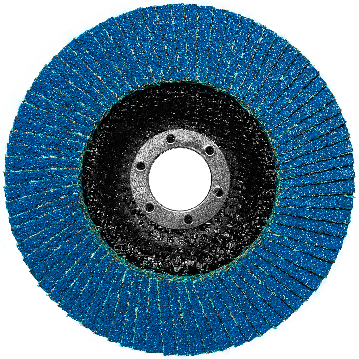 Круг лепестковый торцевой KRUGO 125х22мм P80, циркониевый, тип 1, KBYL12580Z