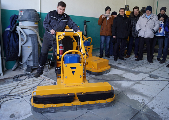 Мозаично-шлифовальная машина Сплитстоун GM-4811 Crab (11)